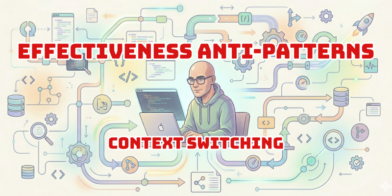Featured image of post Effectiveness anti-patterns — part 1: context switching