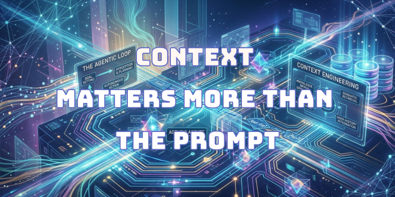 Featured image of post In agent systems, context matters more than the prompt