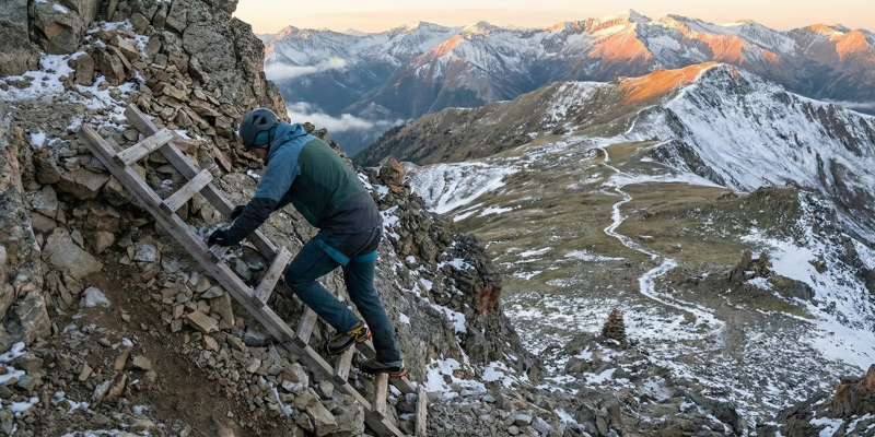 Career focus for senior engineers: the risk of climbing hard in the wrong direction on the path from Senior to Staff.
